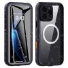 REDPEPPER Dot+ Series For iPhone 16 Pro Case IP68 Waterproof Clear Phone Cover | Compatible with MagSafe