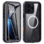 REDPEPPER Dot+ Series For iPhone 16 Pro Case IP68 Waterproof Clear Phone Cover | Compatible with MagSafe