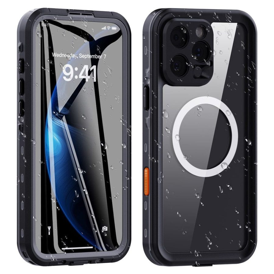 REDPEPPER Dot+ Series For iPhone 16 Pro Case IP68 Waterproof Clear Phone Cover | Compatible with MagSafe
