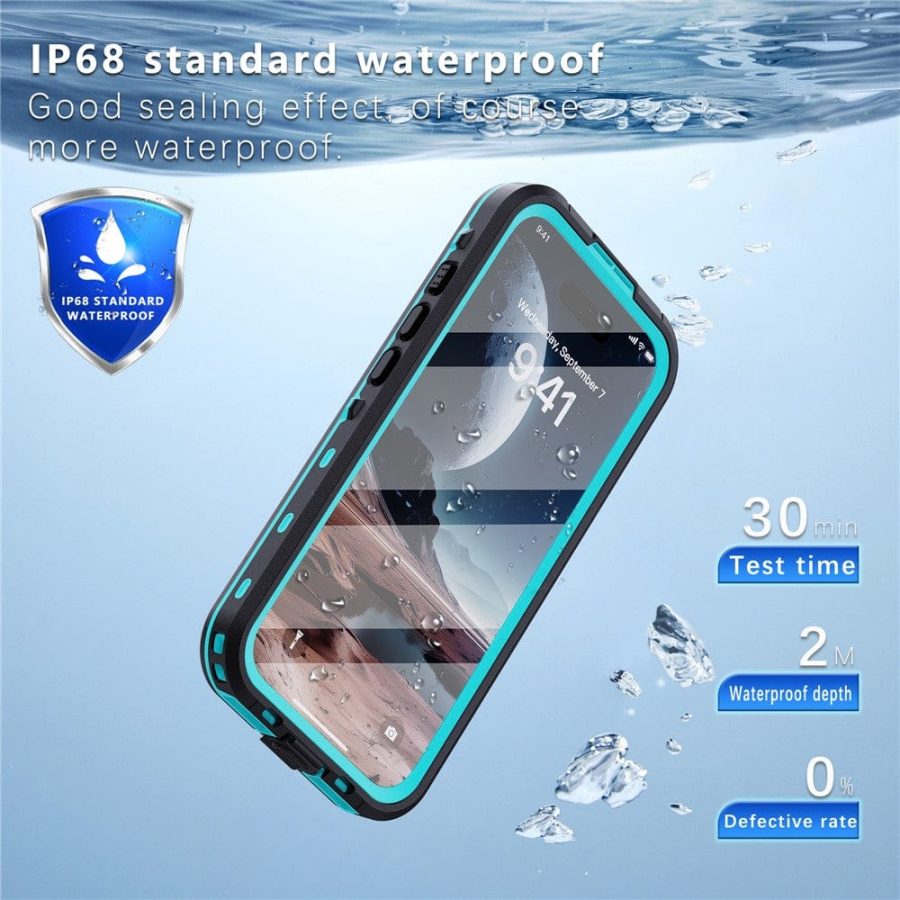 REDPEPPER Dot+ Series For iPhone 16 Phone Case IP68 Waterproof Clear Phone Cover | Compatible with MagSafe