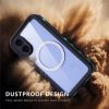 REDPEPPER Dot+ Series For iPhone 16 Phone Case IP68 Waterproof Clear Phone Cover | Compatible with MagSafe