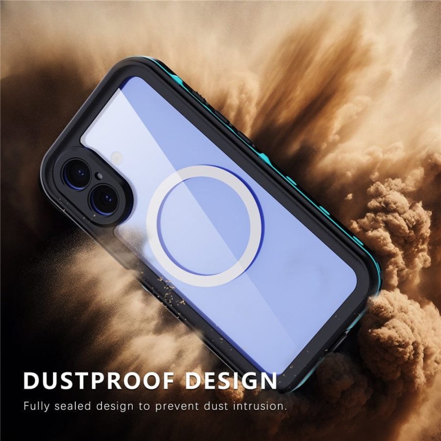 REDPEPPER Dot+ Series For iPhone 16 Phone Case IP68 Waterproof Clear Phone Cover | Compatible with MagSafe