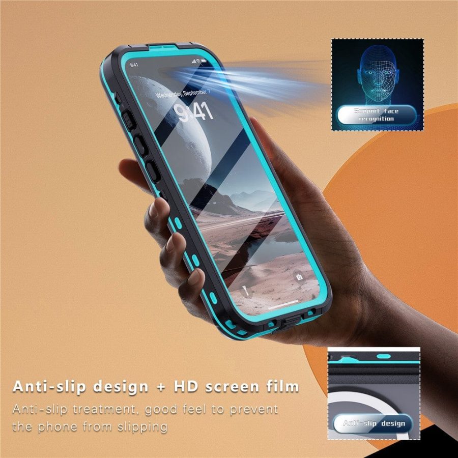 REDPEPPER Dot+ Series For iPhone 16 Phone Case IP68 Waterproof Clear Phone Cover | Compatible with MagSafe