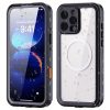 REDPEPPER Dot+ Series For iPhone 16 Pro Max Phone Case IP68 Waterproof Clear Phone Cover | Compatible with MagSafe