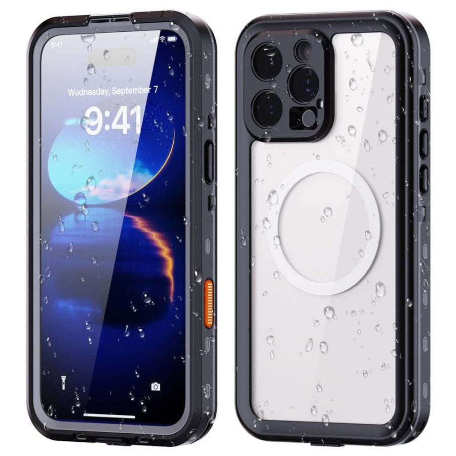 REDPEPPER Dot+ Series For iPhone 16 Pro Max Phone Case IP68 Waterproof Clear Phone Cover | Compatible with MagSafe