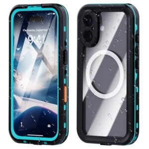 REDPEPPER Dot+ Series For iPhone 16 Plus Phone Case IP68 Waterproof Clear Phone Cover | Compatible with MagSafe