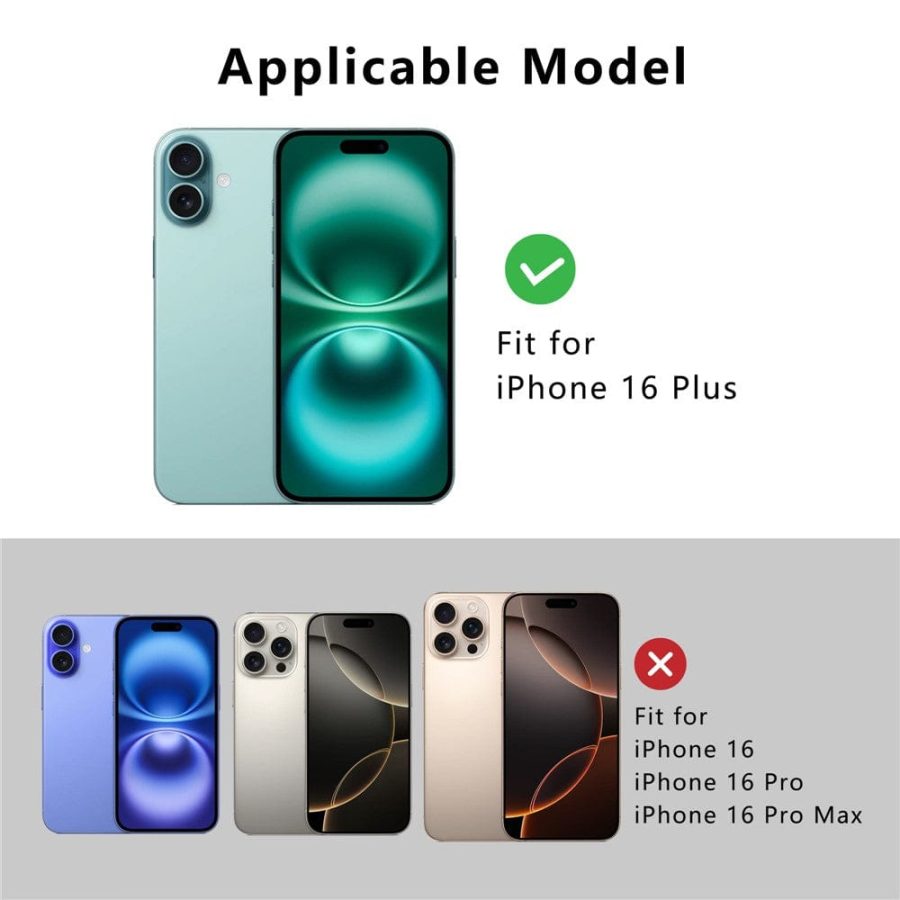REDPEPPER Dot+ Series For iPhone 16 Plus Phone Case IP68 Waterproof Clear Phone Cover | Compatible with MagSafe