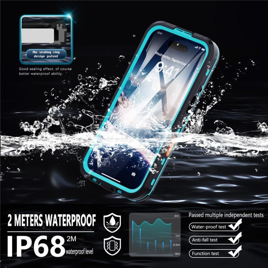 REDPEPPER Dot+ Series For iPhone 16 Plus Phone Case IP68 Waterproof Clear Phone Cover | Compatible with MagSafe