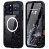 6601113116A-1 REDPEPPER For iPhone 16 Pro Max Case IP68 Waterproof Clear Phone Cover | Compatible with MagSafe