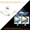 6601113116A-15 REDPEPPER For iPhone 16 Pro Max Case IP68 Waterproof Clear Phone Cover | Compatible with MagSafe