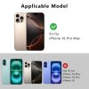 6601113116A-16 REDPEPPER For iPhone 16 Pro Max Case IP68 Waterproof Clear Phone Cover | Compatible with MagSafe