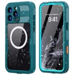 REDPEPPER For iPhone 16 Pro Max Case IP68 Waterproof Clear Phone Cover | Compatible with MagSafe