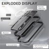 6601113117A-15 REDPEPPER For iPhone 16 Plus Case IP68 Waterproof Clear Phone Cover | Compatible with MagSafe