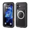 6601113117A-2 REDPEPPER For iPhone 16 Plus Case IP68 Waterproof Clear Phone Cover | Compatible with MagSafe