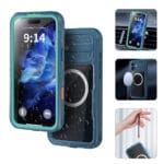 REDPEPPER For iPhone 16 Plus Case IP68 Waterproof Clear Phone Cover | Compatible with MagSafe