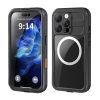 6601113118A-1 REDPEPPER For iPhone 16 Pro Case IP68 Waterproof Clear Phone Cover | Compatible with MagSafe
