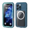 6601113118B-1 REDPEPPER For iPhone 16 Pro Case IP68 Waterproof Clear Phone Cover | Compatible with MagSafe