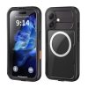 6601113119A-1 REDPEPPER For iPhone 16 Phone Case IP68 Waterproof Clear Phone Cover | Compatible with MagSafe