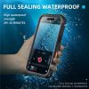 6601113119A-12 REDPEPPER For iPhone 16 Phone Case IP68 Waterproof Clear Phone Cover | Compatible with MagSafe