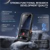 6601113119A-2 REDPEPPER For iPhone 16 Phone Case IP68 Waterproof Clear Phone Cover | Compatible with MagSafe