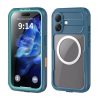 6601113119B-1 REDPEPPER For iPhone 16 Phone Case IP68 Waterproof Clear Phone Cover | Compatible with MagSafe