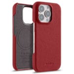 MELKCO For iPhone 16 Pro Max Case Genuine Leather Phone Cover | Compatible with MagSafe