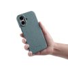 MELKCO For iPhone 16 Plus Case Genuine Leather Phone Cover | Compatible with MagSafe