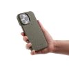 MELKCO For iPhone 16 Pro Case Genuine Leather Phone Cover | Compatible with MagSafe