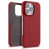 MELKCO For iPhone 16 Pro Case Genuine Leather Phone Cover | Compatible with MagSafe