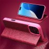 QIALINO For iPhone 16 Pro Wallet Case Crocodile Texture Genuine Leather Anti-Drop Phone Cover