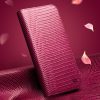 QIALINO For iPhone 16 Wallet Case Crocodile Texture Genuine Leather Anti-Drop Phone Cover