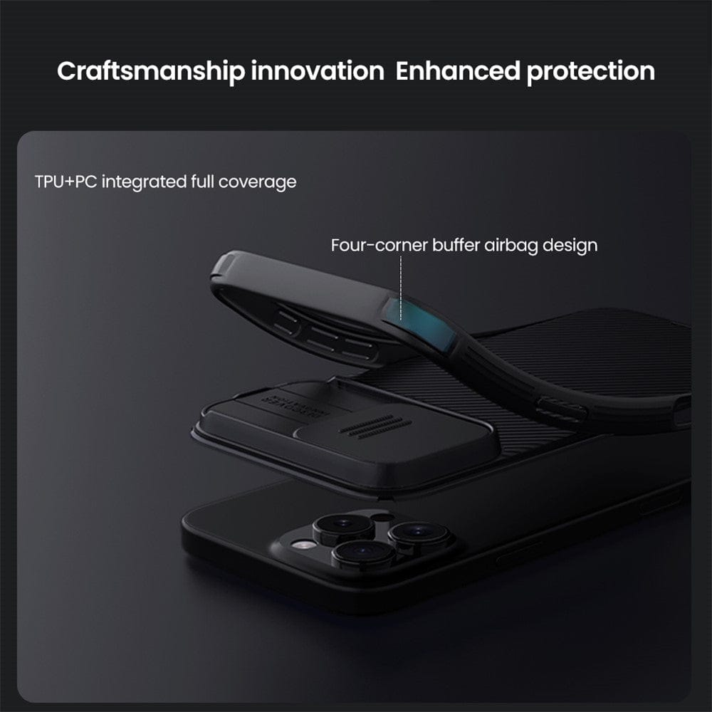 NILLKIN Camshield Pro Series for iPhone 16 Pro Max Case Slide Camera Lid Phone Cover - Image 8