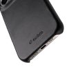 MELKCO For iPhone 16 Pro Max Case Waxy Genuine Leather Phone Cover | Compatible with MagSafe