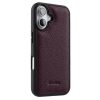 MELKCO For iPhone 16 Case Genuine Leather Coated Phone Cover