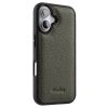 6601118393B-1 MELKCO For iPhone 16 Plus Case Genuine Leather Coated Phone Cover