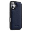 6601118393E-1 MELKCO For iPhone 16 Plus Case Genuine Leather Coated Phone Cover
