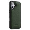 6601118393F-1 MELKCO For iPhone 16 Plus Case Genuine Leather Coated Phone Cover