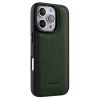 6601118394F-1 MELKCO For iPhone 16 Pro Max Case Genuine Leather Coated Phone Cover