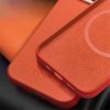 660111905A-3 QIALINO for iPhone 14 Plus Case Magnetic Anti-Fall Genuine Leather Shockproof Phone Cover