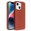 660111906C-1 QIALINO for iPhone 14 Shockproof Case Magnetic Phone Genuine Leather Phone Cover