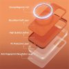 QIALINO for iPhone 14 Pro Max Case Magnetic Anti-Fall Genuine Leather Shockproof Phone Cover