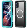 6601121988A-1 REDPEPPER D-UP Series For iPhone 16 Plus Case IP68 Waterproof Clear Phone Cover | Compatible with MagSafe