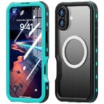 REDPEPPER D-UP Series For iPhone 16 Plus Case IP68 Waterproof Clear Phone Cover | Compatible with MagSafe