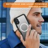 6601121988A-12 REDPEPPER D-UP Series For iPhone 16 Plus Case IP68 Waterproof Clear Phone Cover | Compatible with MagSafe