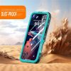 6601121988A-5 REDPEPPER D-UP Series For iPhone 16 Plus Case IP68 Waterproof Clear Phone Cover | Compatible with MagSafe