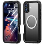 REDPEPPER D-UP Series For iPhone 16 Plus Case IP68 Waterproof Clear Phone Cover | Compatible with MagSafe