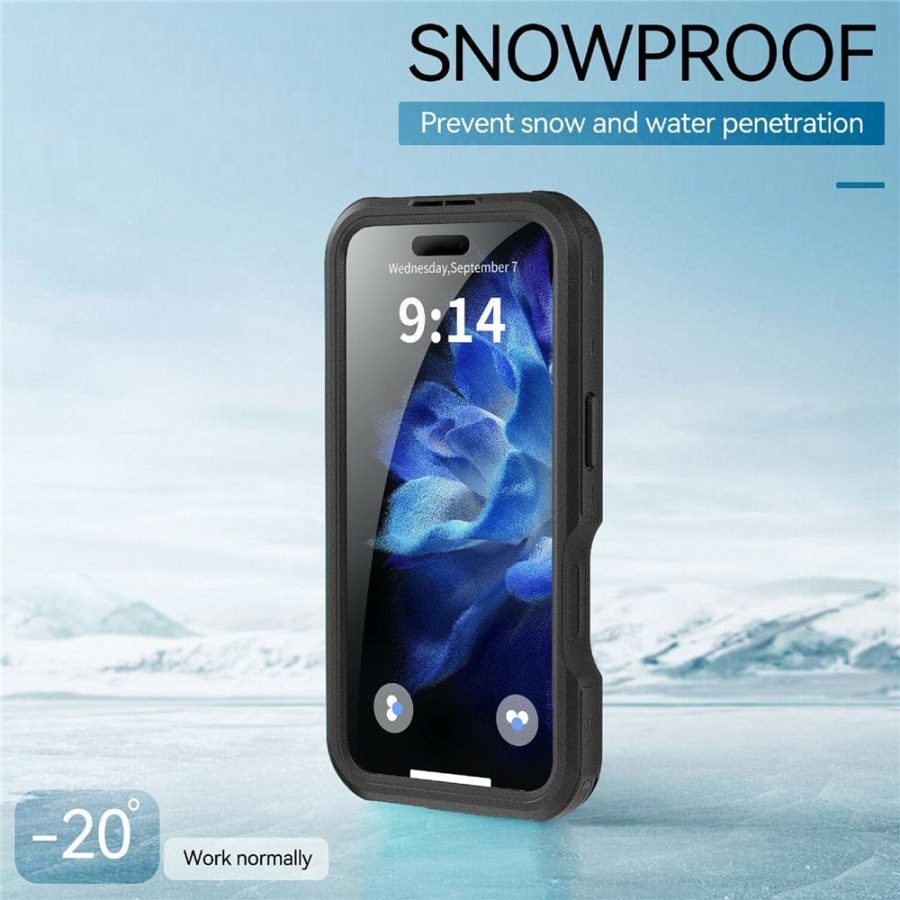6601121989A-7 REDPEPPER D-UP Series For iPhone 16 Pro Case IP68 Waterproof Clear Phone Cover | Compatible with MagSafe