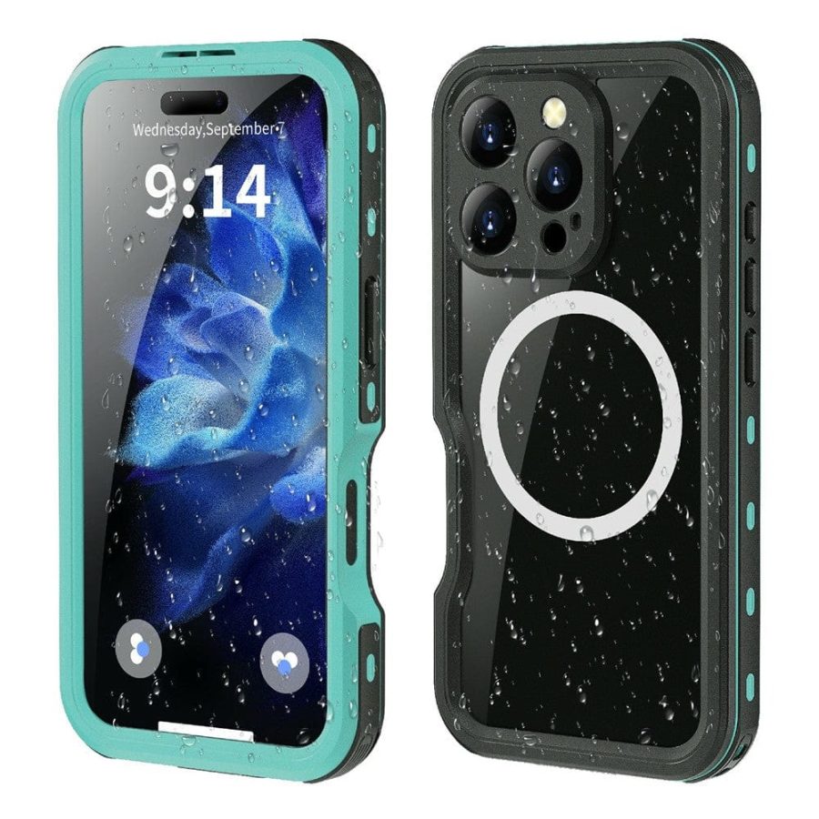 6601121989C-1 REDPEPPER D-UP Series For iPhone 16 Pro Case IP68 Waterproof Clear Phone Cover | Compatible with MagSafe