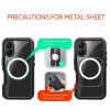 6601121990A-10 REDPEPPER D-UP Series For iPhone 16 Case IP68 Waterproof Clear Back Phone Cover | Compatible with MagSafe
