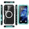 6601121990A-2 REDPEPPER D-UP Series For iPhone 16 Case IP68 Waterproof Clear Back Phone Cover | Compatible with MagSafe